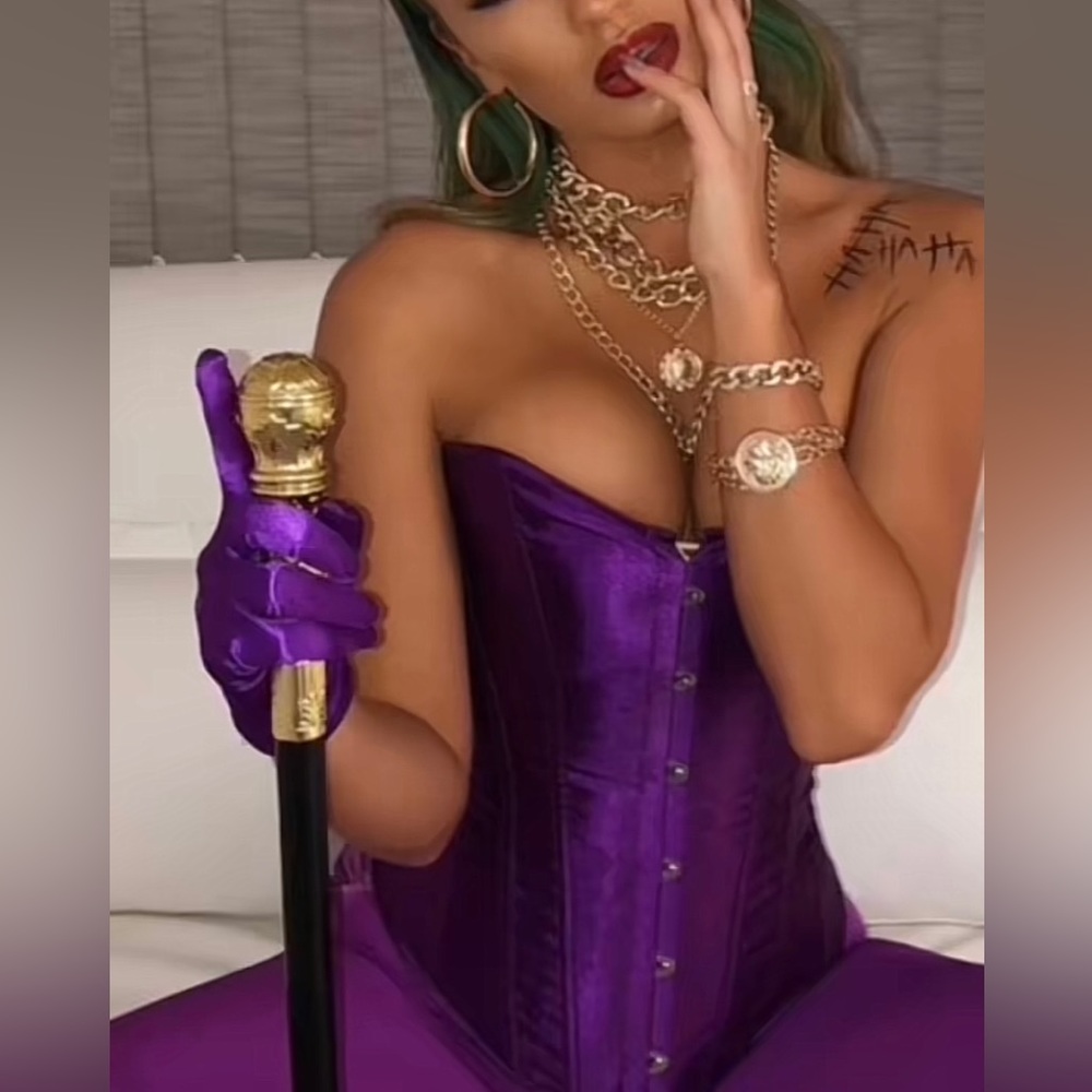 Female Joker Halloween Costume 💜